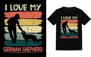 honden t-shirt ontwerp vector