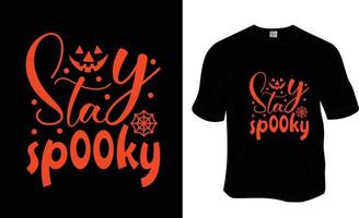 eng nacht halloween, halloween t-shirt ontwerp. klaar naar afdrukken voor kleding, poster, en illustratie. modern, gemakkelijk, belettering t-shirt vector. vector