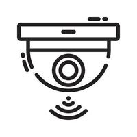 cctv veiligheid camera icoon vector