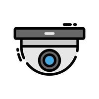 cctv veiligheid camera icoon vector
