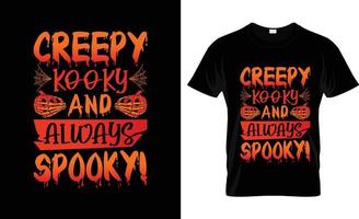 halloween t-shirt ontwerp, halloween t-shirt leuze en kleding ontwerp, halloween typografie, halloween vector, halloween illustratie vector