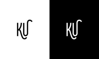 brief ku vector logo vrij sjabloon vrij vector