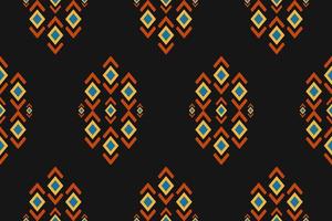 meetkundig etnisch oosters naadloos patroon traditioneel. kleding stof etnisch patroon kunst. vector