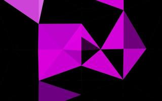 donker paars vector wazig driehoekspatroon.