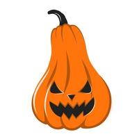 pompoen voor gelukkig halloween. vector illustratie voor poster, groet kaart, partij uitnodiging