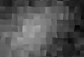 donker zilver, grijs vector wazig driehoekspatroon.
