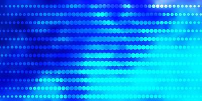 lichtroze, blauw vector sjabloon met cirkels.