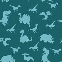 dinosaurus naadloos patroon vector