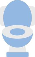 toilet plat pictogram vector