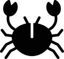 krab vectorillustratie op een background.premium kwaliteit symbolen.vector iconen voor concept en grafisch ontwerp. vector