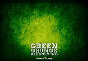 Groene Grunge Achtergrond / Vector Roestige Textuur