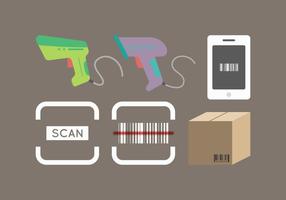 Gratis Streepjescode Scanner Vector 2