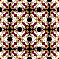 rood meetkundig naadloos patroon met tribal vorm geven aan. patroon ontworpen in ikat, azteeks, marokkaans, Thais, luxe Arabisch stijl. ideaal voor kleding stof kledingstuk, keramiek, behang. vector illustratie.