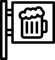 bier vectorillustratie op een background.premium kwaliteit symbolen.vector iconen voor concept en grafisch ontwerp. vector