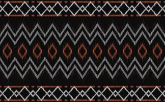 etnisch patroon vector, meetkundig batik achtergrond, borduurwerk lijn antiek wijnoogst illustratie vector
