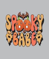 vallen en herfst belettering, vallen en herfst geïsoleerd hand- getrokken groovy typografie wijnoogst t-shirt ontwerp, wijnoogst stijl t-shirt ontwerp, retro afdrukken ontwerp, groovy stijl motiverende citaten ontwerp. vector