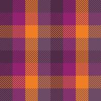 Schotse ruit paars vallen naadloos patroon plaid. halloween kleur plaid, Schotse ruit flanel overhemd patronen. modieus tegels vector illustratie voor achtergronden.