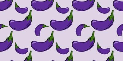 Purper vers aubergine naadloos patroon. vector illustratie, hand- getrokken of tekening stijl. geschikt voor achtergronden, web bladzijde achtergronden, oppervlakte texturen, textiel.