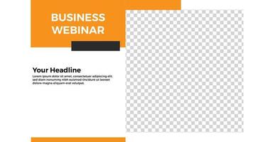 webinar achtergrond ontwerp vector