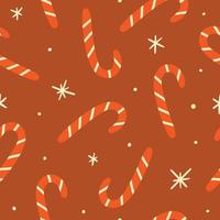 Kerstmis patroon. snoep naadloos patroon, Kerstmis digitaal papier. Kerstmis naadloos vector