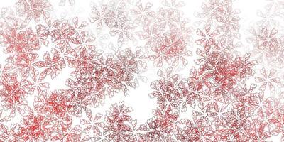 lichtoranje vector abstracte sjabloon met bladeren.
