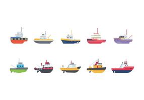 Gratis Sleepboot Vectors