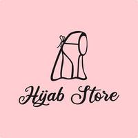 muslimah hijab logo symbool sjabloon vector