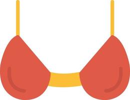 bikini plat pictogram vector