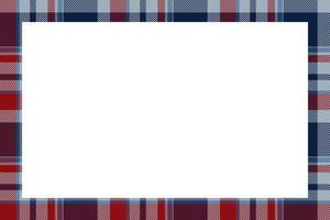 wijnoogst kader vector. Schots grens patroon retro stijl. Schotse ruit plaid ornament. vector