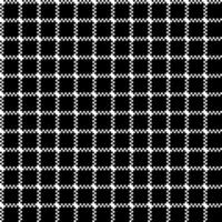 maas pixel ornament zwart naadloos patroon vector