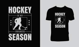 hockey vector t overhemd ontwerp