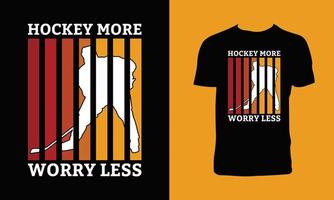 hockey vector t overhemd ontwerp