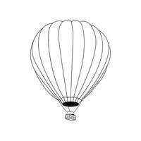luchtballon icoon vector