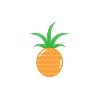 ananas icoon, vector en illustratie.