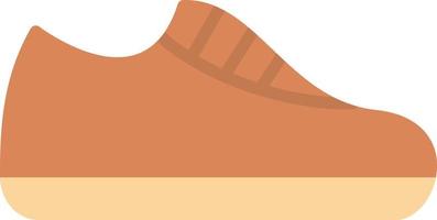 schoenen platte pictogram vector