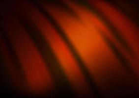 donker rood, geel vector wazig glans abstracte sjabloon.