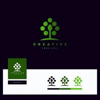 blad logotype ontwerpen vector