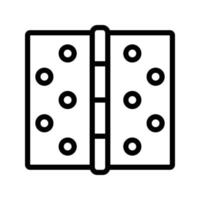 deur scharnier pictogram vector