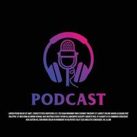 podcast-logo vector