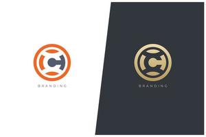 c brief logo vector concept icoon handelsmerk. universeel c logotype merk