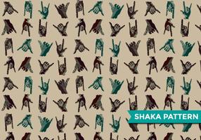 Shaka Moderne Patroon Vector