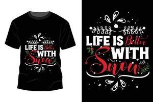 kerst t-shirt ontwerp vector