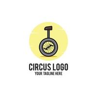 circus logo ontwerp modern concept vector