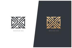 X brief logo vector concept icoon handelsmerk. universeel X logotype merk