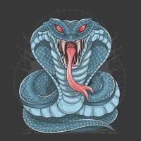 cobra full body ontwerp vector