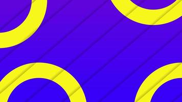 modern ontwerp banier achtergrond abstract blauw en geel kleur vector