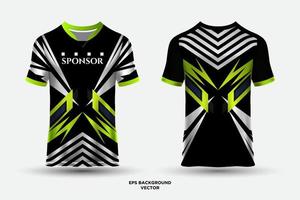 ongelooflijk t overhemd sport- abstract Jersey geschikt voor racen, voetbal, gamen, motorcross en e sport- vector