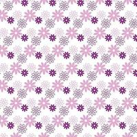 abstract naadloos bloemen patroon behang ontwerp vector