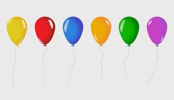 kleurrijk ballonnen verzameling vector