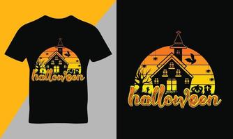 gelukkig halloween soort citaat typografie t-shirt sjabloon ontwerp vector